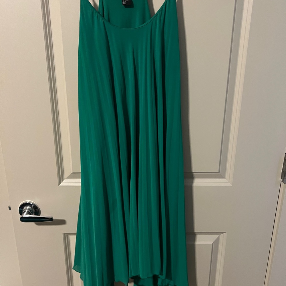 Flowy Green Dress